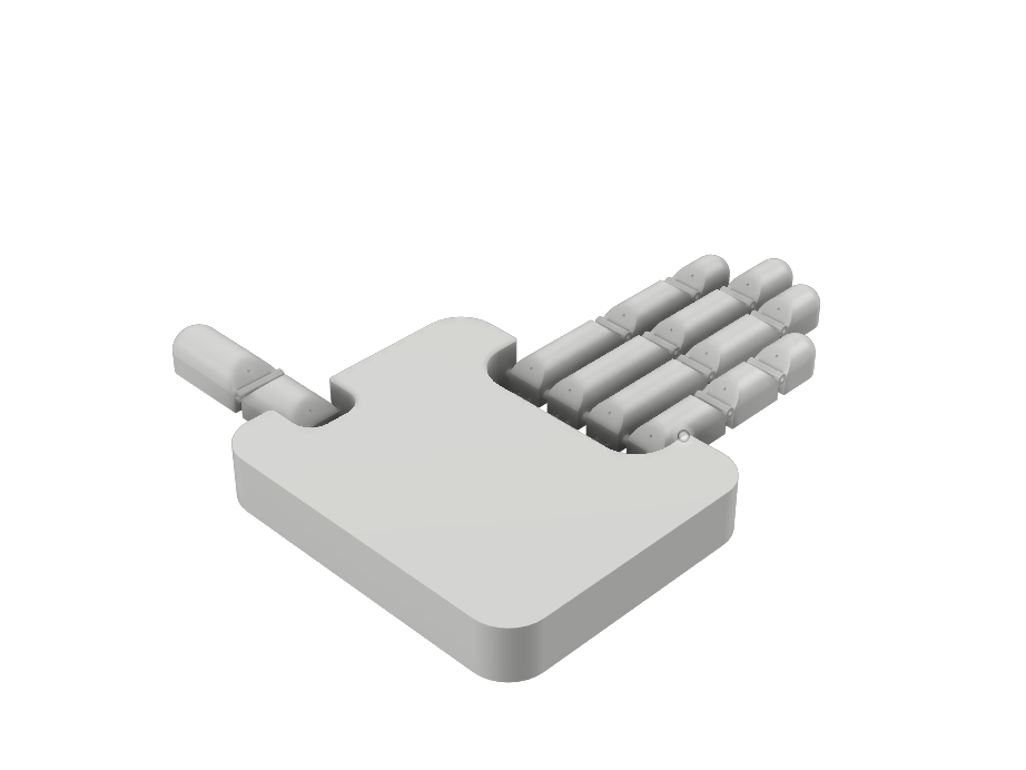 Rendered Robotic Hand
